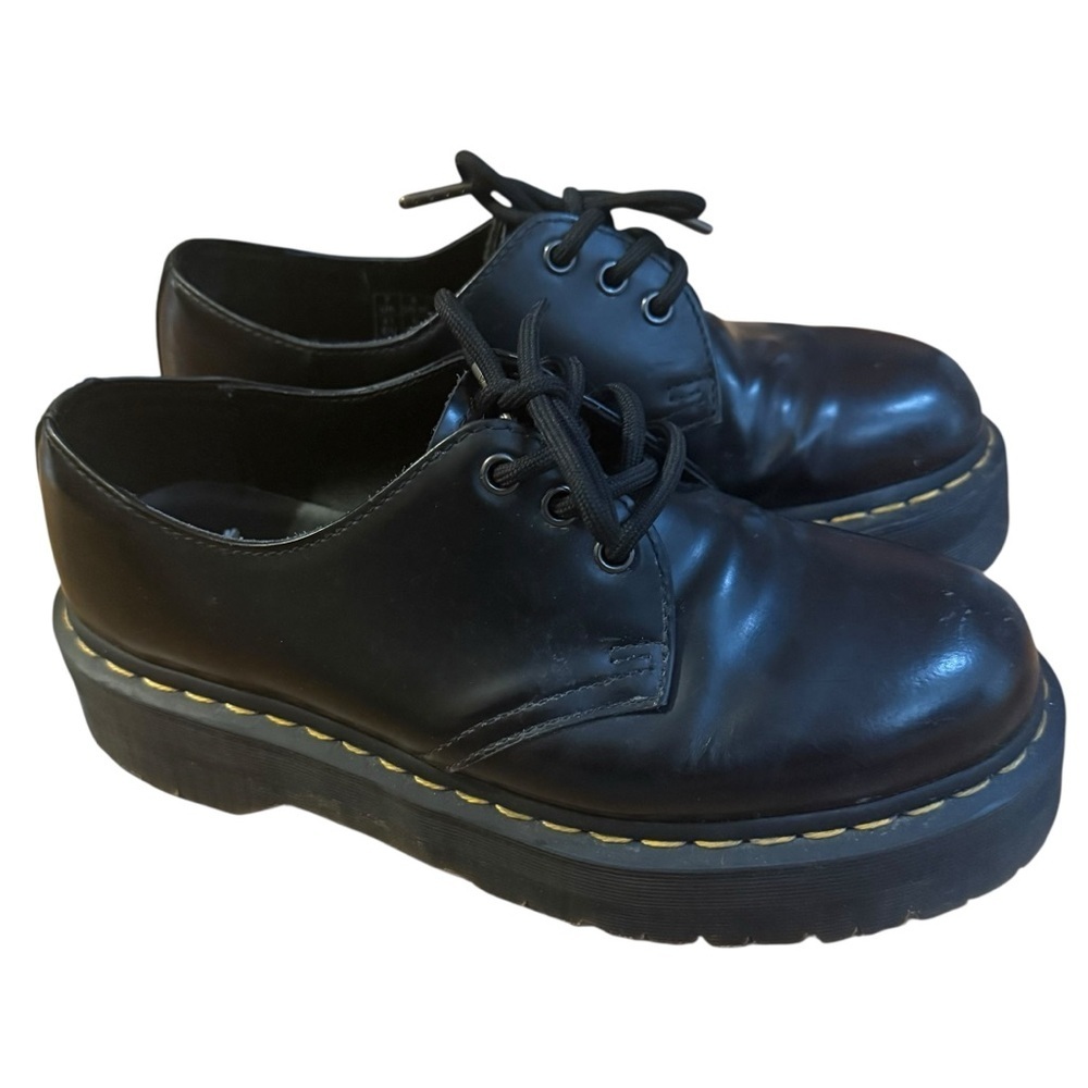 Dr. Martens 1461 SMOOTH LEATHER PLATFORM SHOES Size 41